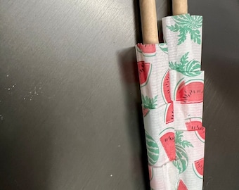 King Size Natural Papers Watermelon Flavor Rolling 6 Cones Pack