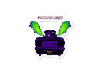 Ripkitty "Jumpers" Jumpin in Da Chevy Sticker Car Decal Laptop Antonio Forelli Memphis Rap Limited Edition
