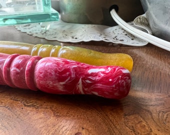 3” Colorful Acrylic Decorative Streak Chillum Hand Pipe