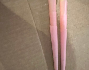 Unbleached Pretty Pink King Size Natural Rolling 8 Cones Pack