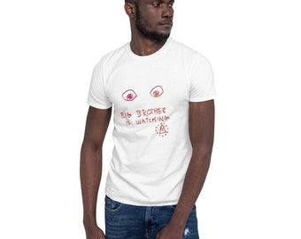Ripkitty Big Brother T-Shirt Watching You Eyes Urban Designer Illuminati Conspiracy Antonio Forelli