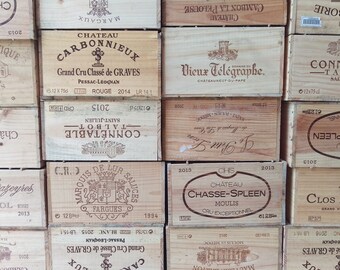 Christmas Gift Hamper Vintage Style 18 Bottle Wooden Wine Box Champagne Crate