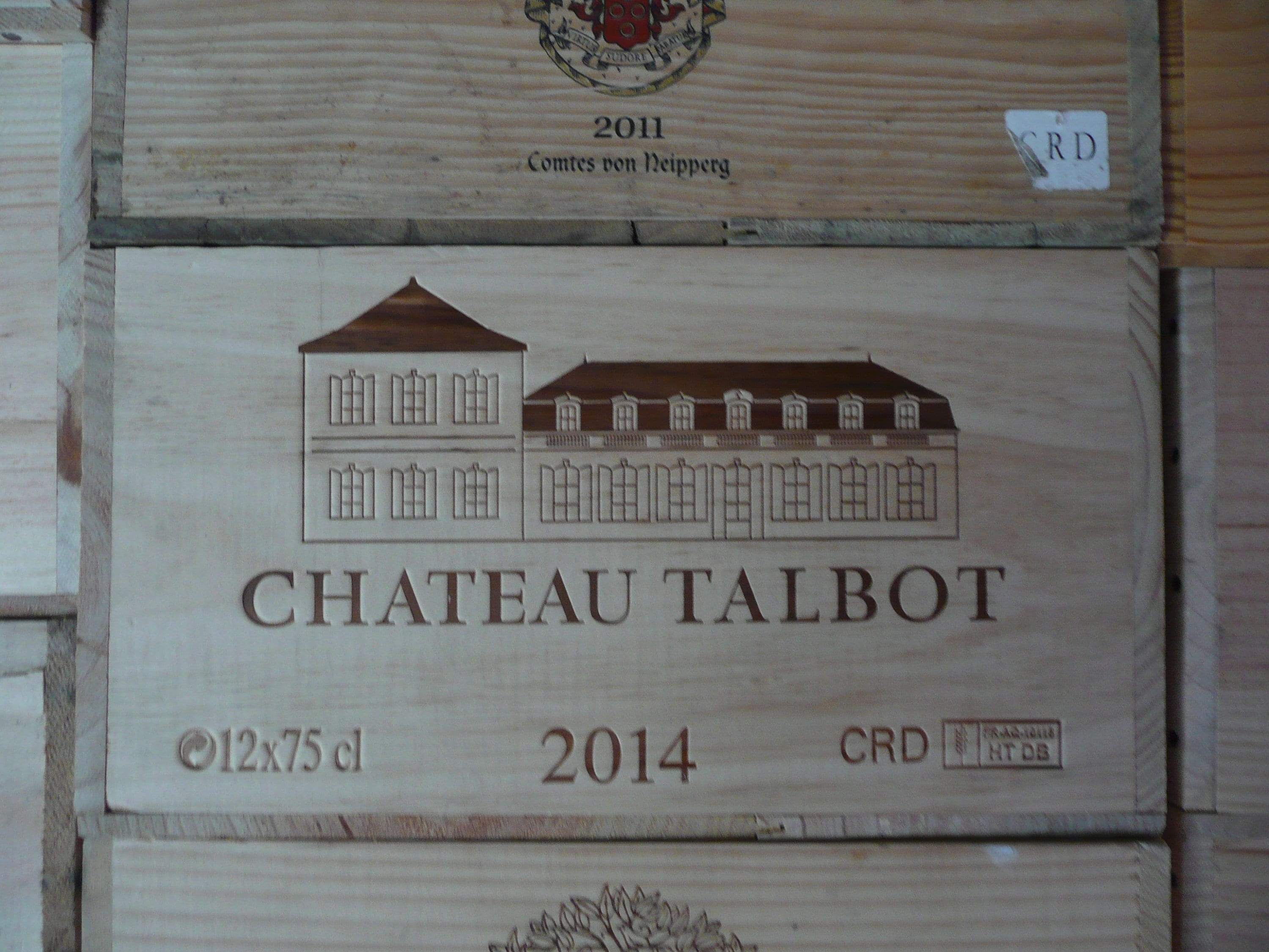 Vetrineinrete® Cassetta Portabottiglie Rettangolare In Legno Scatola Bottiglie Di Vino Champagne Per Decoupage F2 - Foto 3