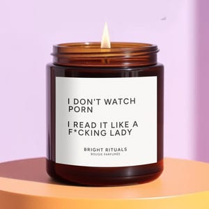 Smut Reader Funny Candle Gift, Reading Candle, Bookish Gift, Spicy Candle, Book Gift for Her, Bookworms Gift, Romance Book Lover Gift