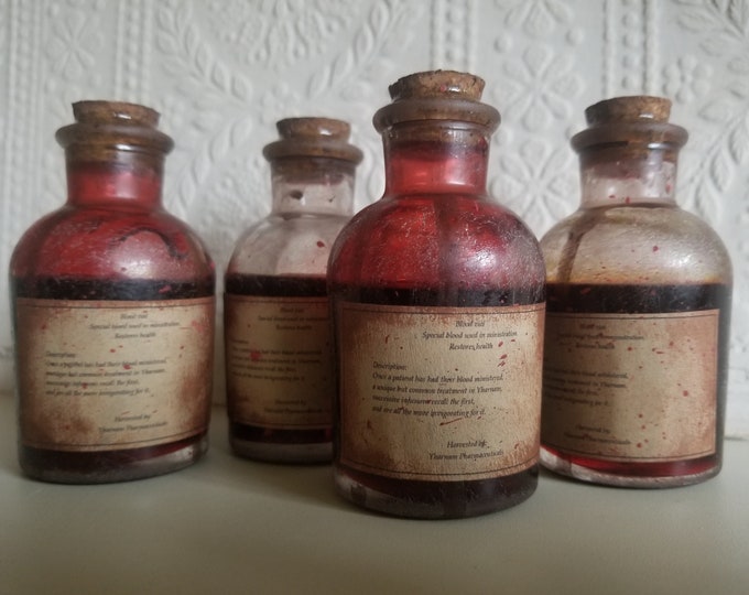 Bloodborne Blood Vials Etsy