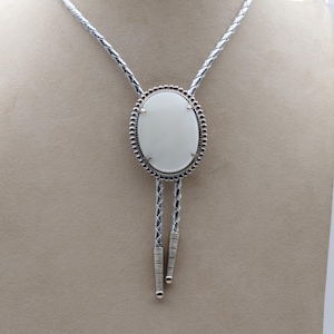 Mother Of Mother of Pearl Bolo Tie / Western Wear