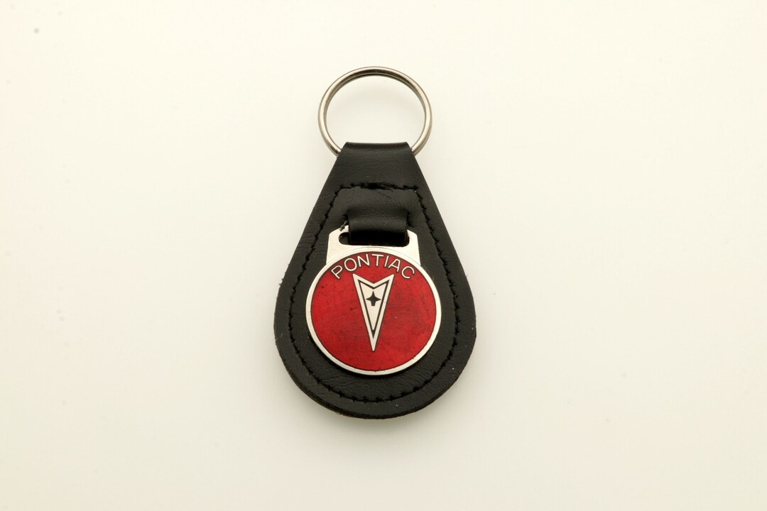 Vintage Pontiac Key Fob / Keyring Etsy