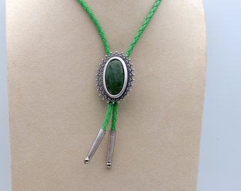 Wyoming Jade Bolo Tie