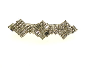 Rhinestone Barrette / Wedding / Prom