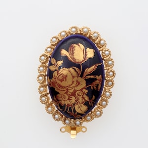 Two Strand Jewelry Necklace Clasp made In Limoges France