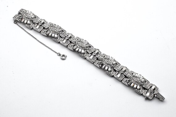 Joan Rivers Crystal Rhinestone Bracelet. Signed - image 2