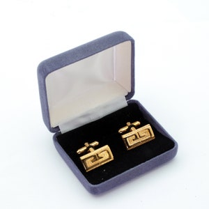 Vintage Signed Givenchy Gold Plated Cuff Link