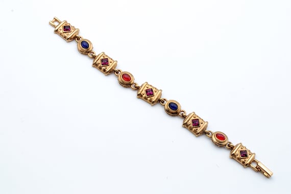 Three Piece Set, Necklace, Bracelet, Earrings. Ra… - image 2