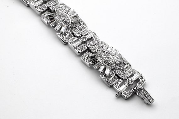Joan Rivers Crystal Rhinestone Bracelet. Signed - image 3