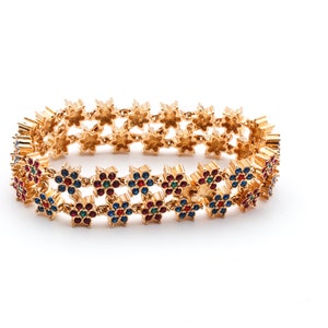 Joan Rivers Rhinestone Bracelet . Signed