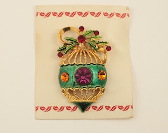 Vintage 1970'S Christmas Brooch/ pin