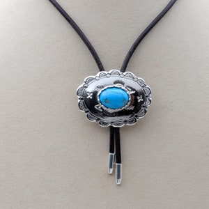 Turquoise  Bolo Tie /South Western Style Bolo