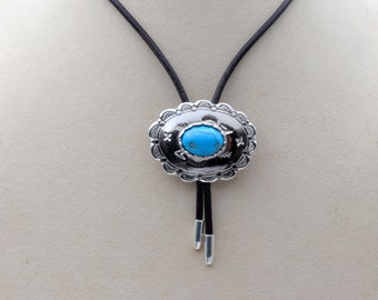 Turquoise  Bolo Tie /South Western Style Bolo