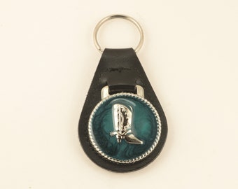 Cowboy Boot Key Ring