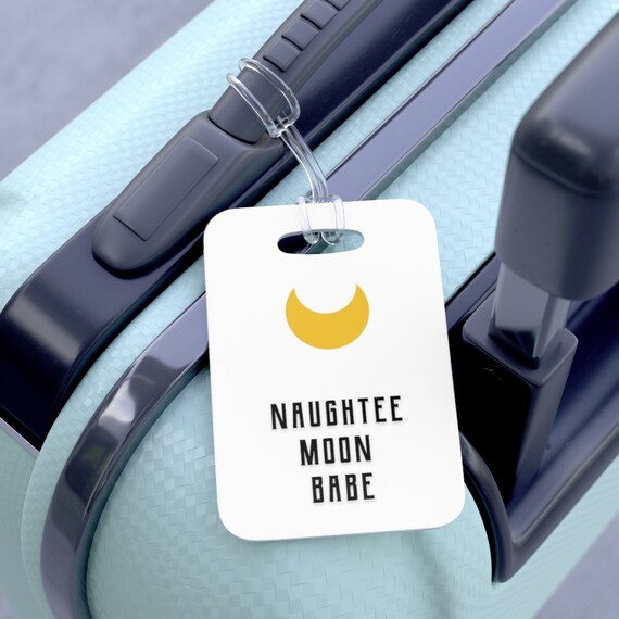 sailor moon luggage tag