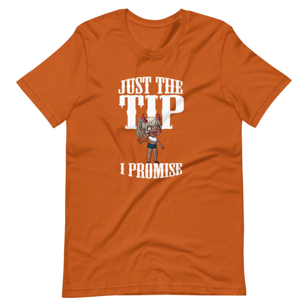Just the Tip Halloween TShirt Dirty Halloween Joke Funny Etsy España