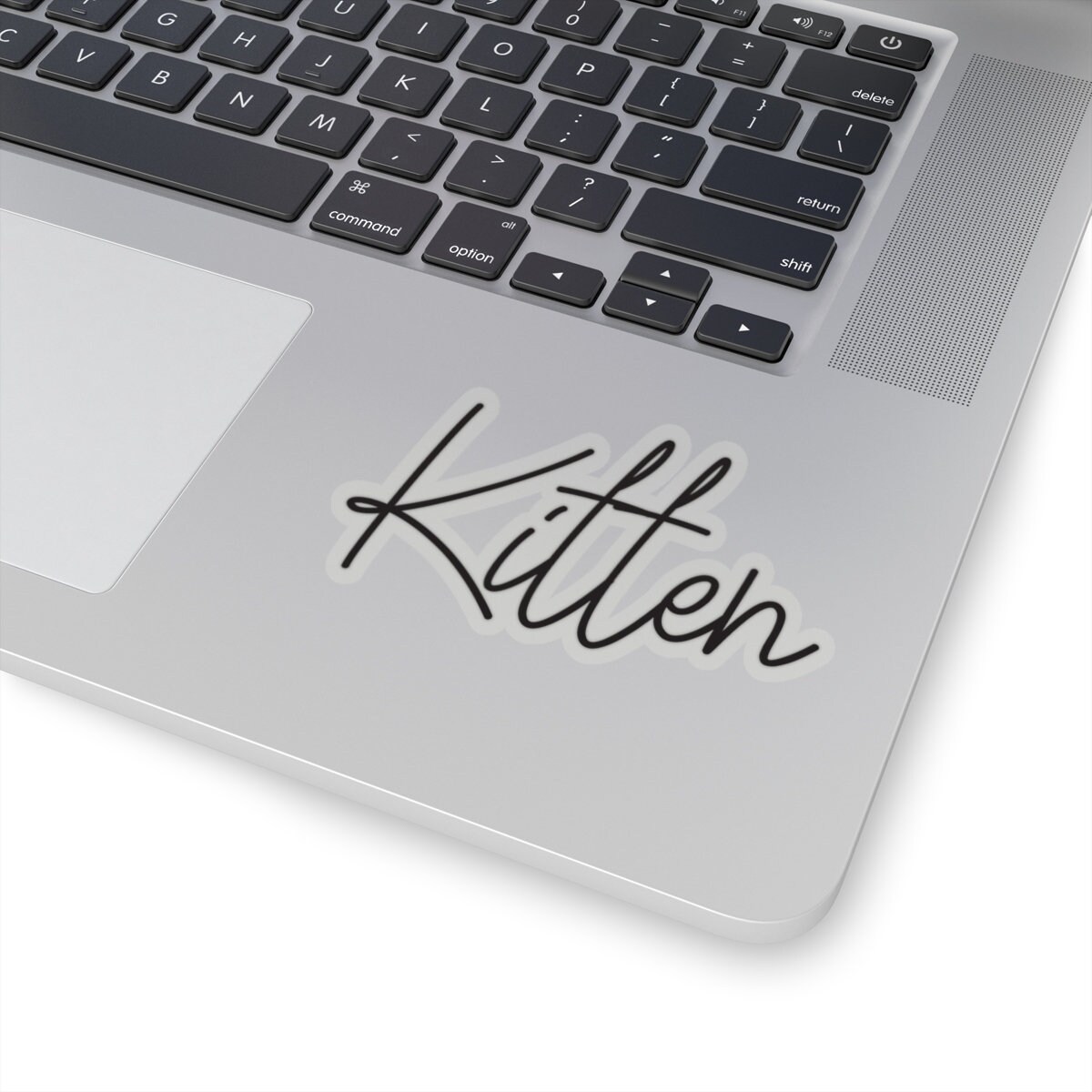 Kitten Sticker DDLG Submissive Kitten Cursive Sticker Pet Etsy