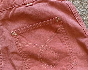 white stag pull on denim shorts