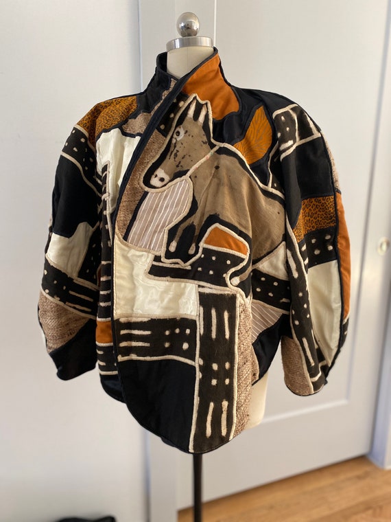 Collectible Judith Roberts Vintage Patchwork Donke