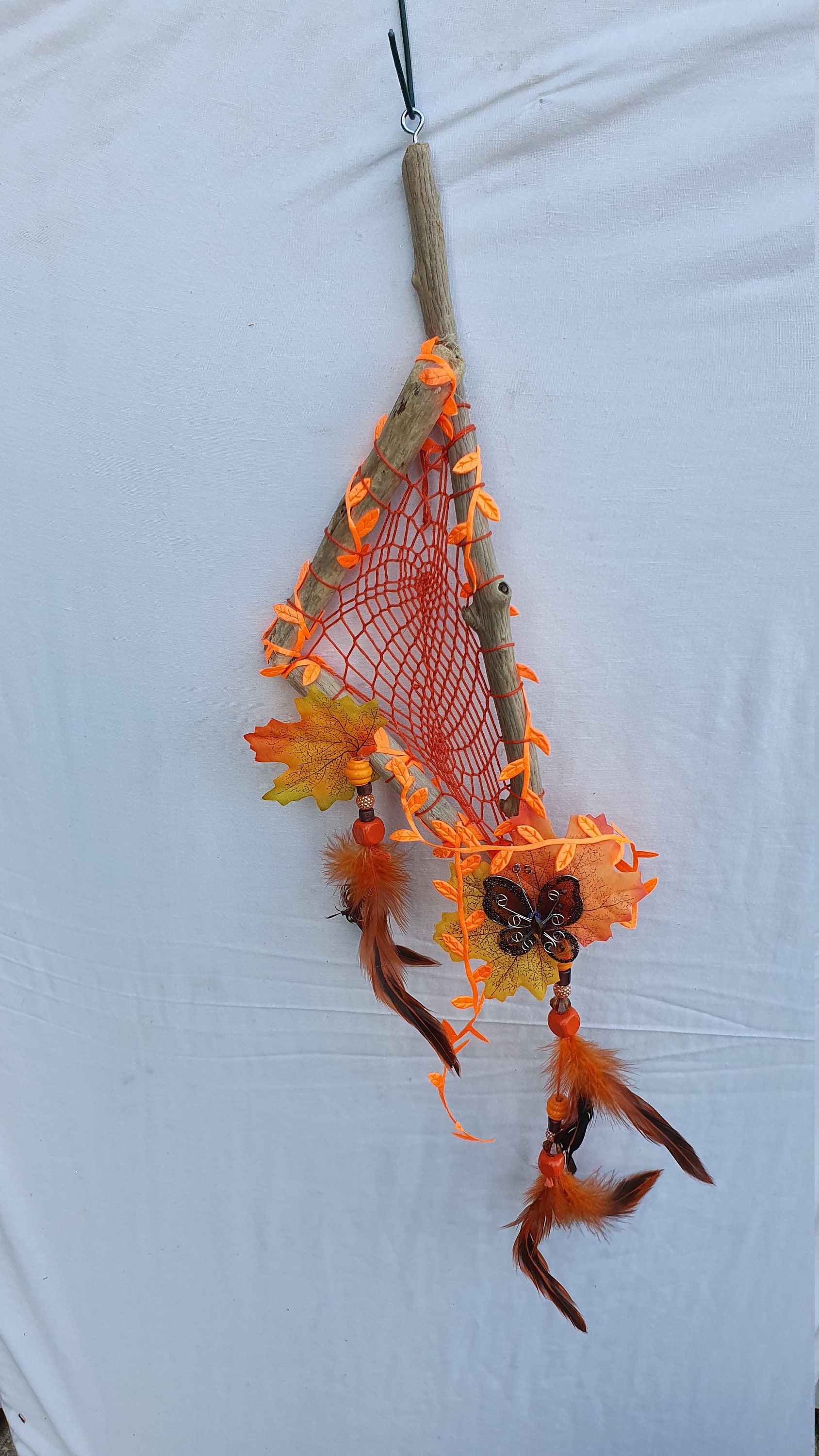 Petite Corse en Bois Flotté Style Attrape Rêve