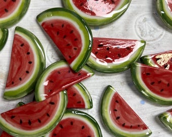 Porcelain Watermelon pin
