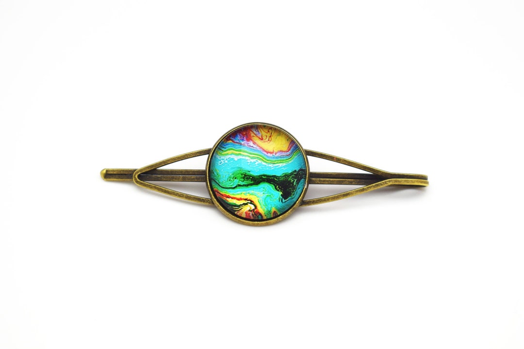 Green Hair Clip Woman Hair Accessories Green Hair Etsy