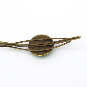 Saturn Haarclip, Planet Haarpin, Space Haarschmuck Bild 4