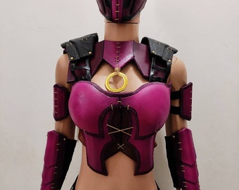 Mileena Cosplay Costume 10