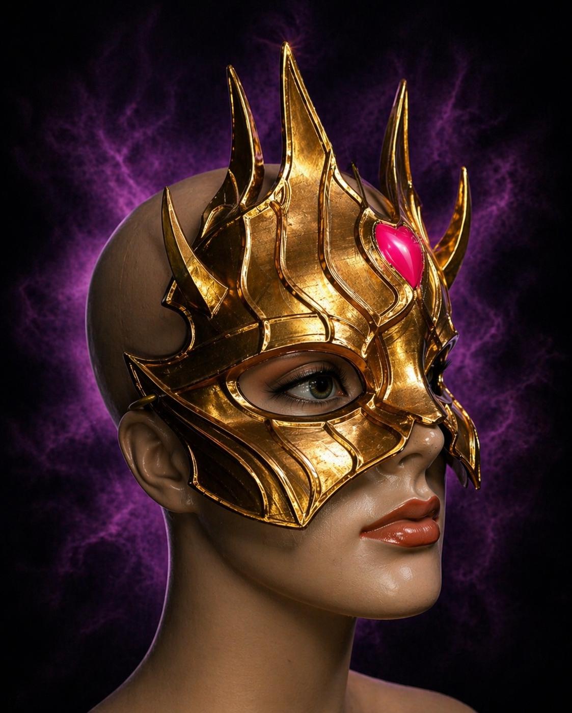 Sindel Mask 11 – Cosplay Mask, 3D Printed Replica, Fantasy Queen Mask ...
