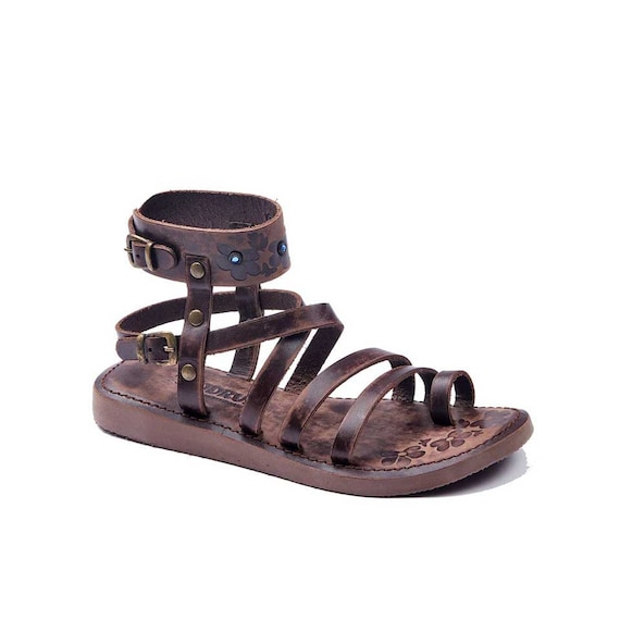 Womens Sandals, Handmade Leather Ankle Wrap Womens Sandals, Toe Loop sandals, Strappy Sandals Womens Sandals, Handmade Leather Ankle Wrap Womens Sandals, Toe Loop sandals, Strappy Sandals