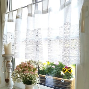 Window curtain Crochet decorations 337586 image 5