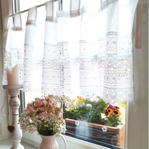 Window curtain Crochet decorations 337586 image 1