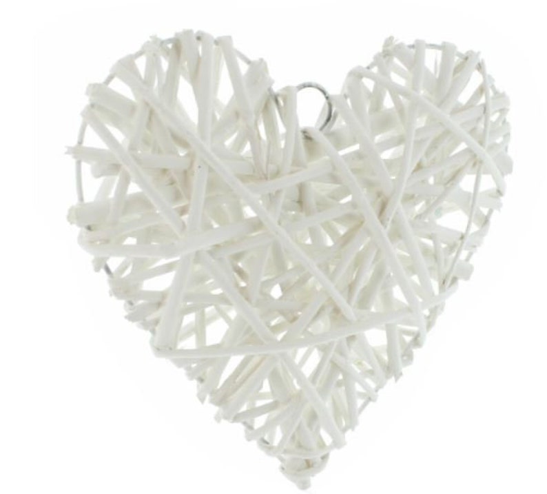 Heart decoration, window decoration, door hanger, wreath, window hanger set of 2 Little hearts FF1-224601 image 10