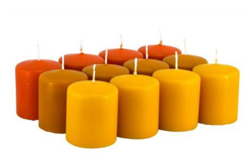 Stumpenkerzen in 3 Größen Herbstfarben, Herbst, Kerzen, Hygge, Kerze, Home Decor, Herbstlich Bild 3
