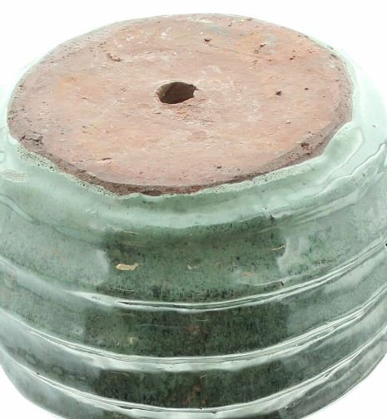 Plant pot jade green, terracotta pot, garden decoration, planter terracotta, planter jade image 9