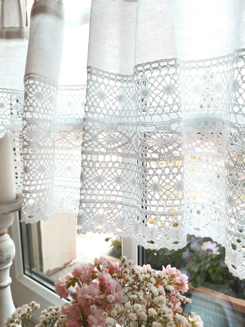 Window curtain Crochet decorations 337586 image 6