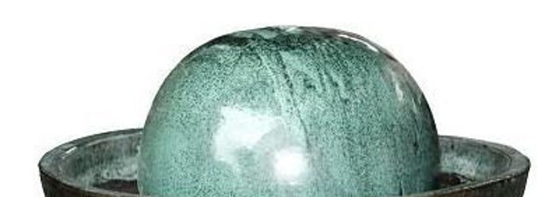 Water fountain XXL jade for indoor and outdoor with LED lighting jade green, fountain, fountain for garden and terrace size 5429 cm image 8