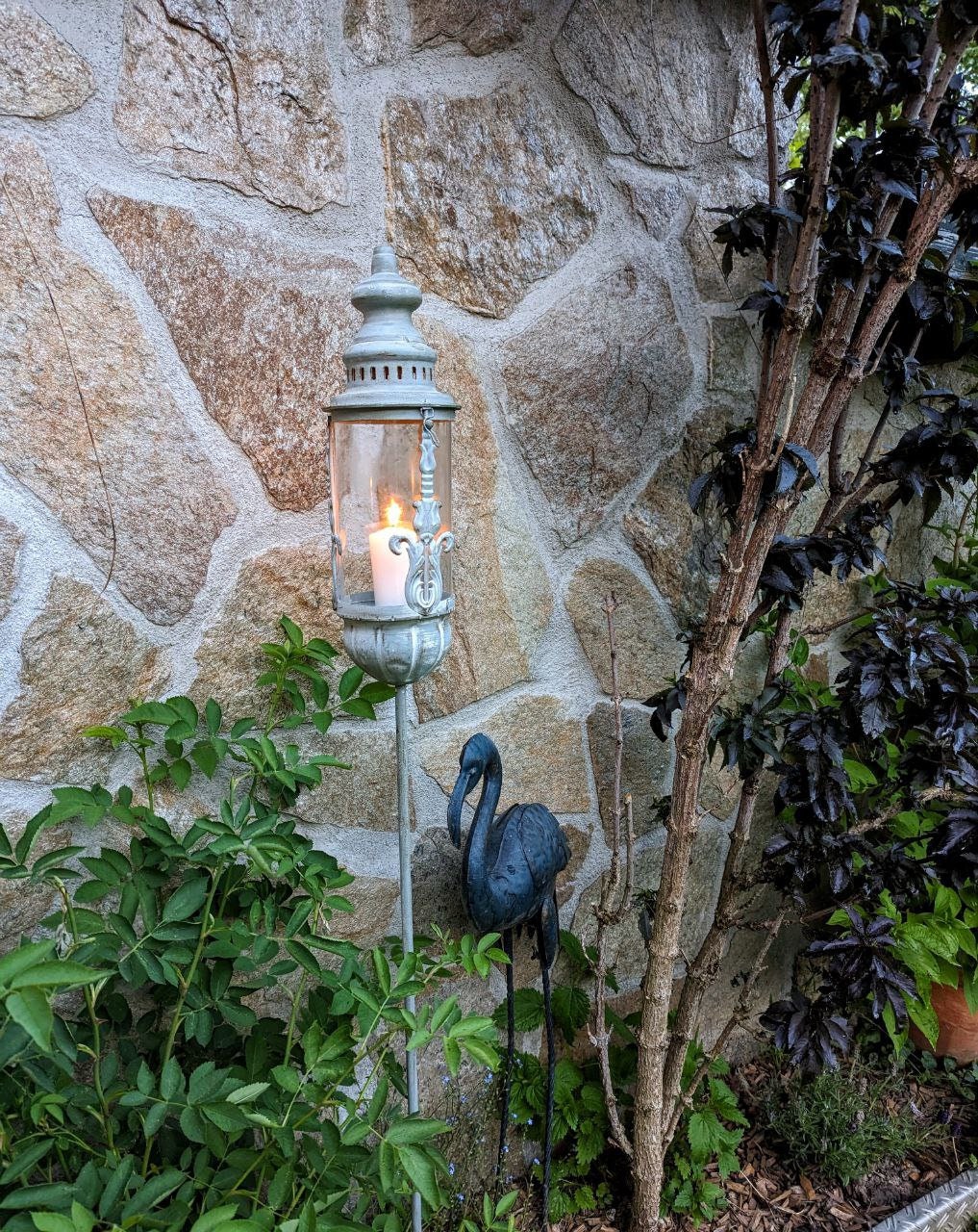Rustic clearance garden lanterns