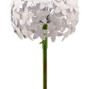 Metall Pflanzstecker weiß Allium 2 Größen Herbst, Gartenstecker, Gartendeko, Pflanzstecker, Pflanzendeko Bild 6