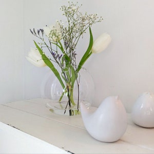 Glasvase Schweden, Vase, Blumenvase, Frühlingsdeko, Glasdeko 03661310SF Bild 8