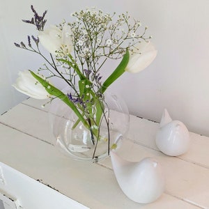 Glasvase Schweden, Vase, Blumenvase, Frühlingsdeko, Glasdeko 03661310SF Bild 9