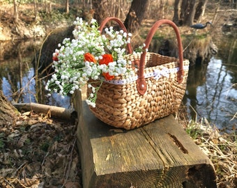 Einkaufstasche, Korb, Tragetasche, Tasche, Henkeltasche "Natur" FF108821