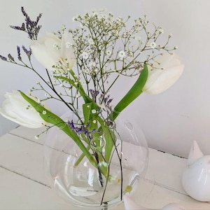 Glasvase Schweden, Vase, Blumenvase, Frühlingsdeko, Glasdeko 03661310SF Bild 7