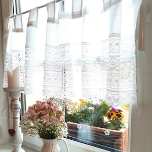 Window curtain Crochet decorations 337586 image 2