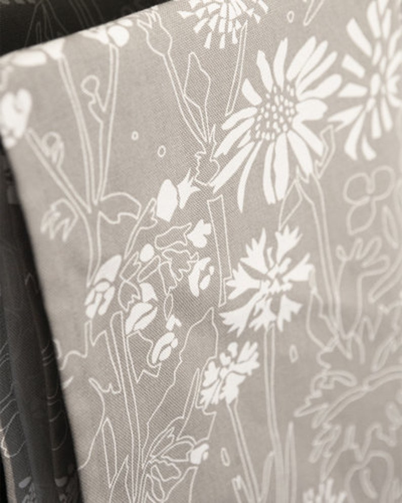 Tea towel cotton beige flowers, cotton, kitchen textiles Sweden image 5